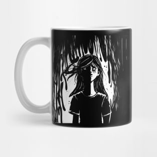 Through the Veil of Worries Mug